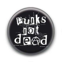 Badge Punks Not Dead