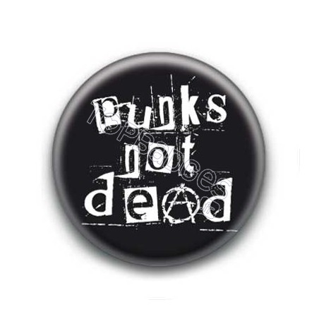 Badge Punks Not Dead