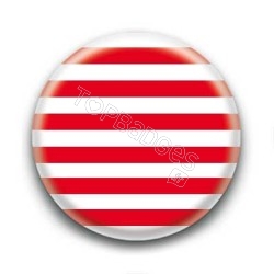 Badge Marinière rouge