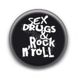 Badge Sex Drugs & rock n' roll