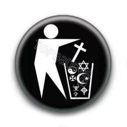 Badge religion trashes