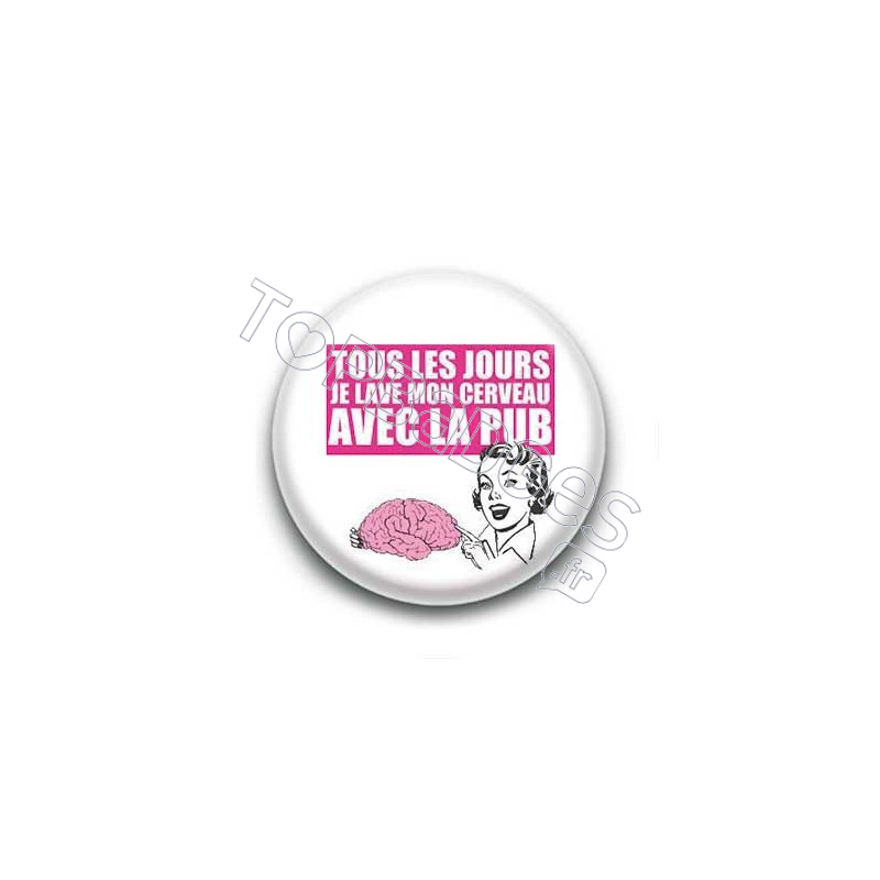 Badge : Je lave mon cerveau