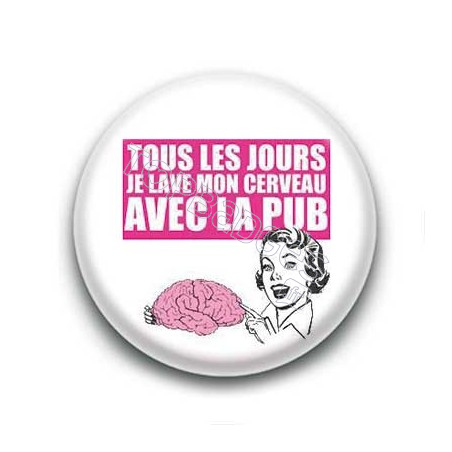 Badge : Je lave mon cerveau