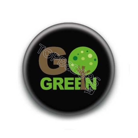 Badge Go Green