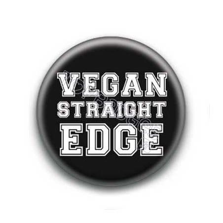Badge Vegan Straight Edge