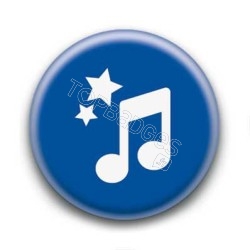 Badge Croche de Musique