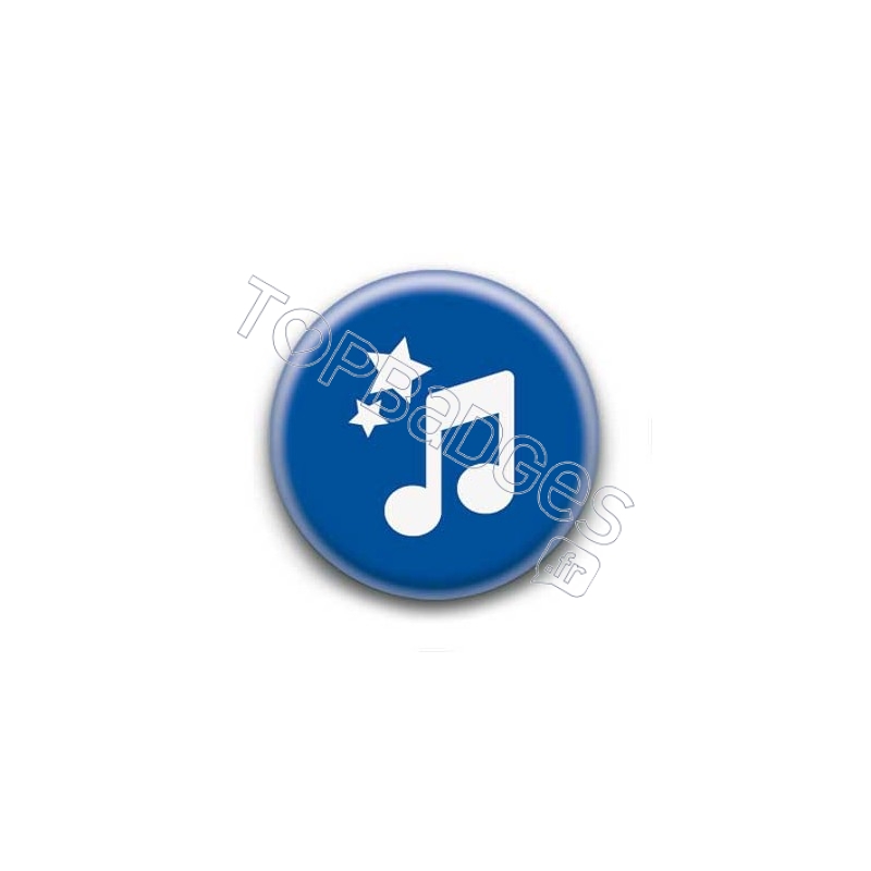 Badge Croche de Musique