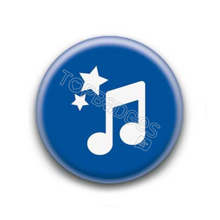 Badge Croche de Musique