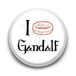 Badge I Love Gandalf