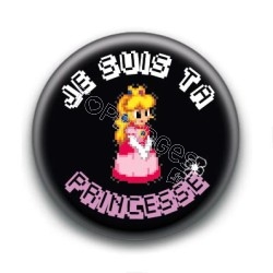 Badge Je suis ta Princesse