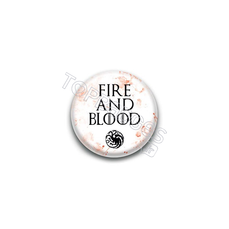 Badge : Devise Targaryen, Game of Thrones