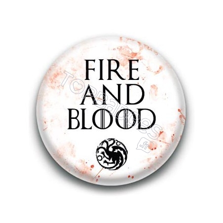 Badge : Devise Targaryen, Game of Thrones
