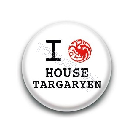 Badge : Love Targaryen, Game of Thrones