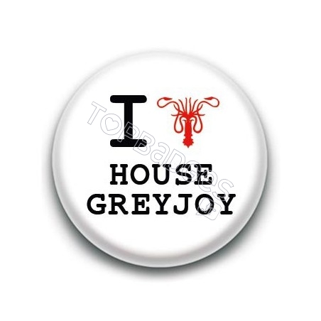 Badge : Love Greyjoy, Game of Thrones