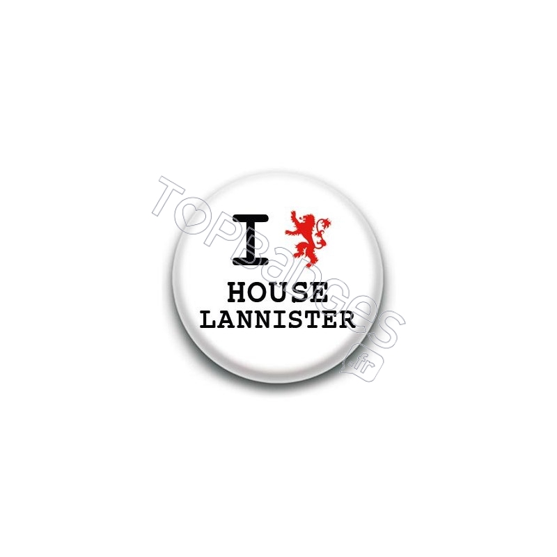 Badge : Love Lannister, Game of Thrones