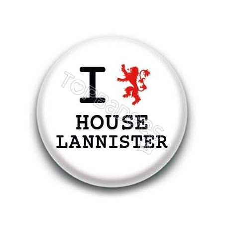 Badge : Love Lannister, Game of Thrones