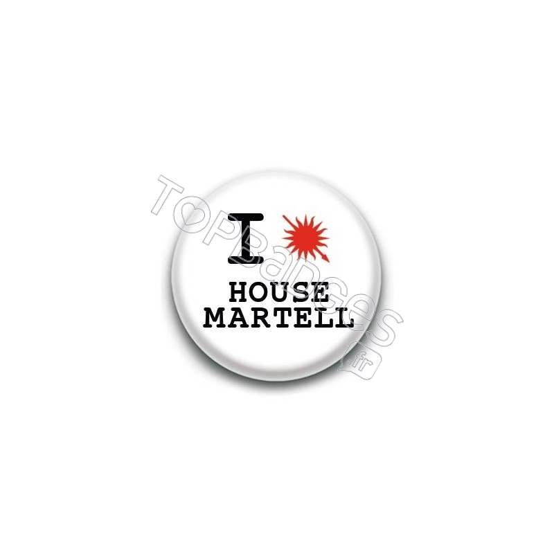 Badge : Love Martell, Game of Thrones