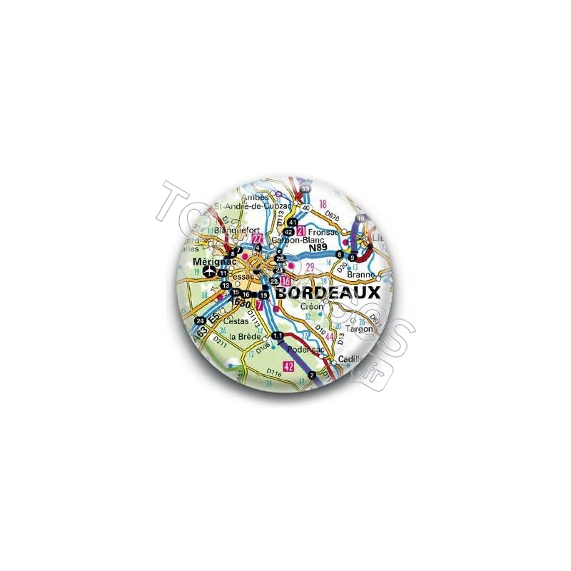 Badge GPS Ville de Bordeaux