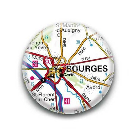 Badge GPS Ville de Bourges