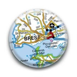 Badge GPS Ville de Brest