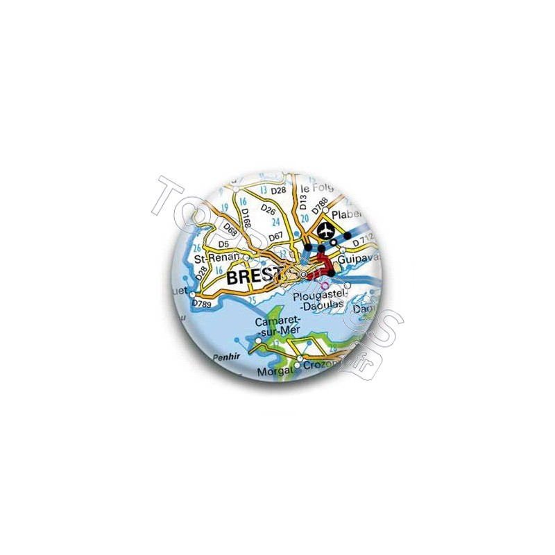 Badge GPS Ville de Brest