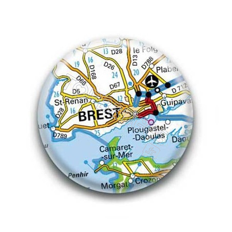 Badge GPS Ville de Brest