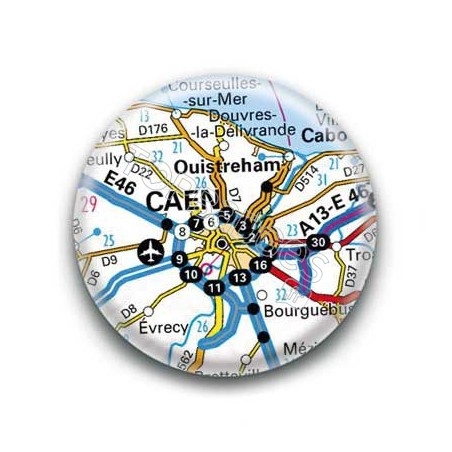 Badge GPS Ville de Caen