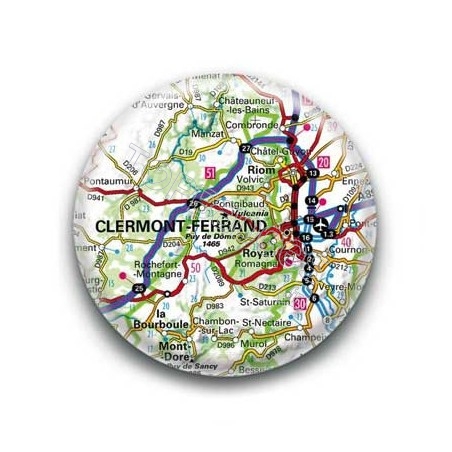 Badge GPS Ville de Clermont Ferrand