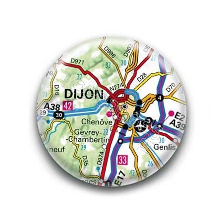 Badge GPS Ville de Dijon