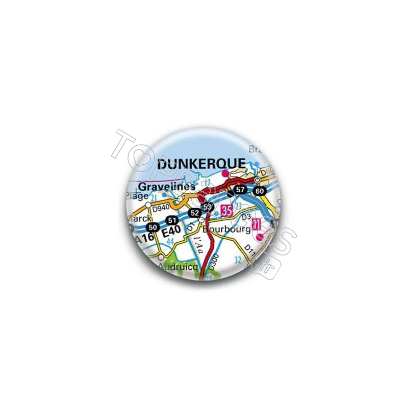 Badge GPS Ville de Dunkerque