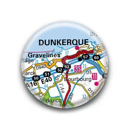 Badge GPS Ville de Dunkerque