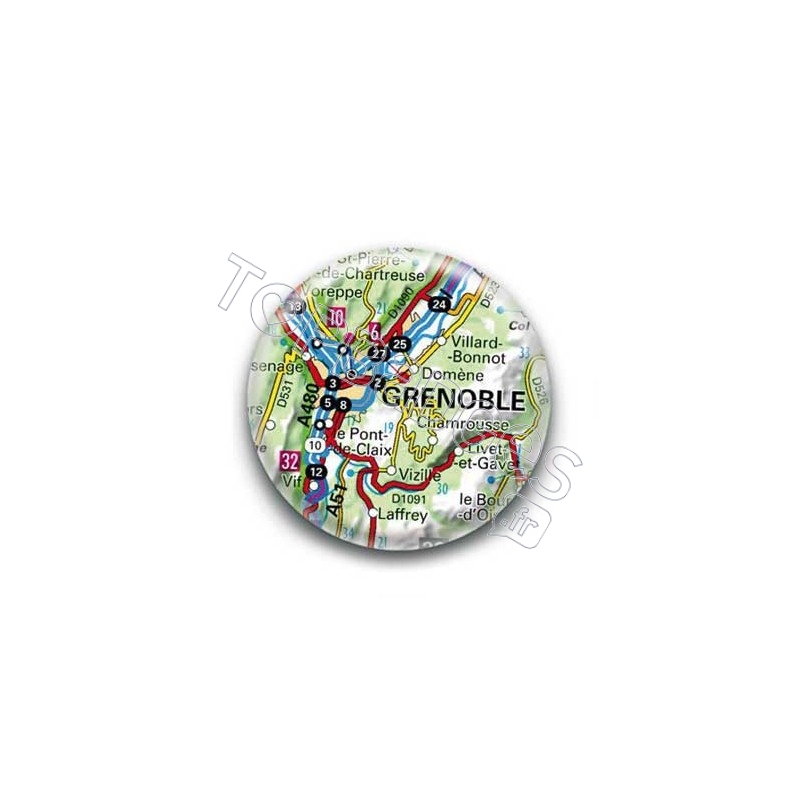 Badge GPS Ville de Grenoble