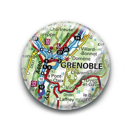 Badge GPS Ville de Grenoble