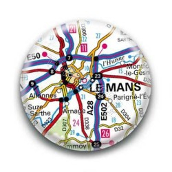 Badge GPS Ville de Le Mans