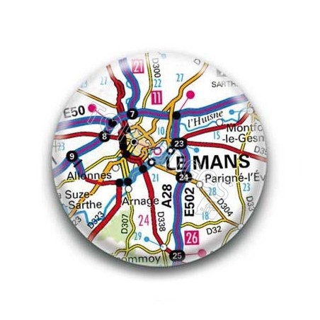 Badge GPS Ville de Le Mans