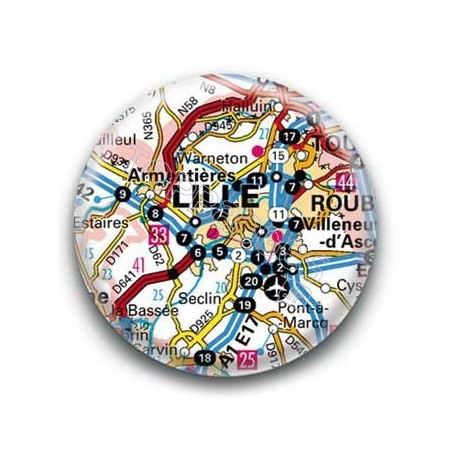 Badge GPS Ville de Lille