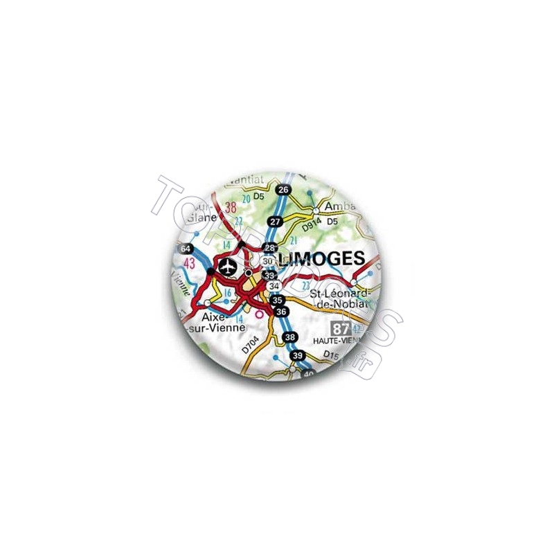 Badge GPS Ville de Limoges