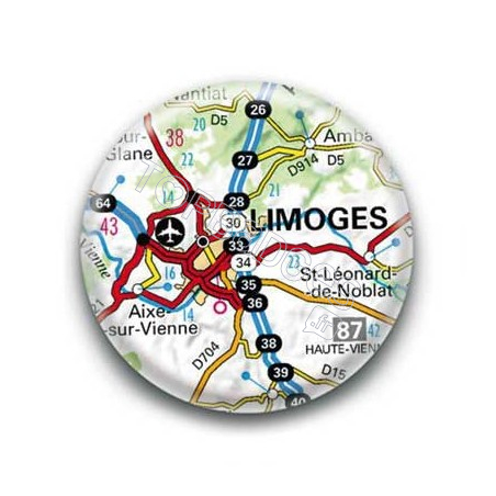 Badge GPS Ville de Limoges