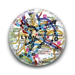 Badge GPS Ville de Lyon