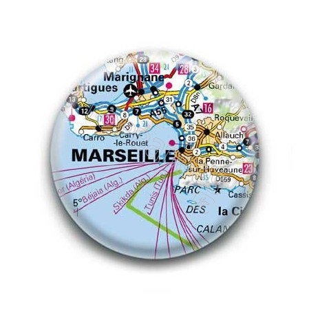Badge GPS Ville de Marseille