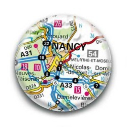 Badge GPS Ville de Nancy