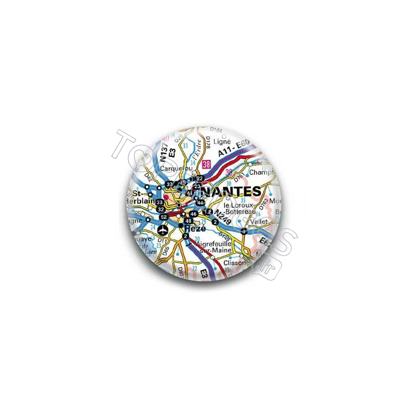 Badge GPS Ville de Nantes