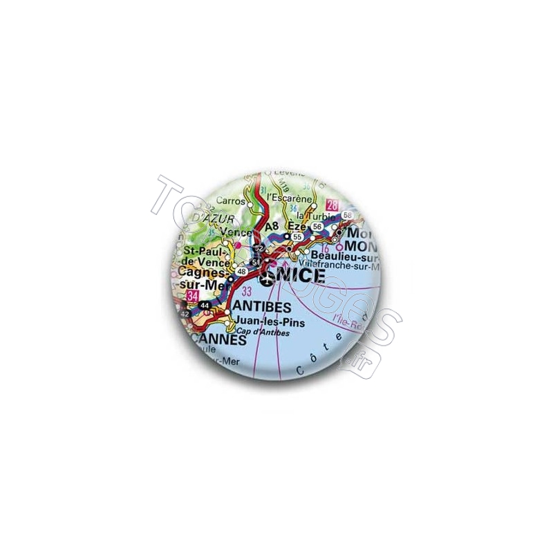 Badge GPS Ville de Nice