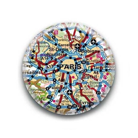 Badge GPS Ville de Paris
