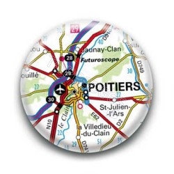 Badge GPS Ville de Poitiers