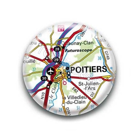 Badge GPS Ville de Poitiers