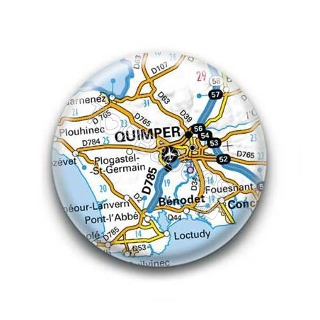 Badge GPS Ville de Quimper