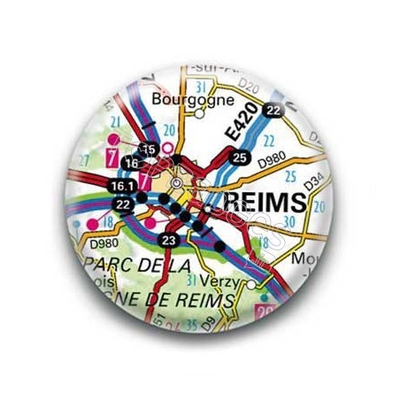 Badge GPS Ville de Reims