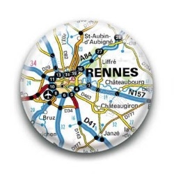 Badge GPS Ville de Rennes