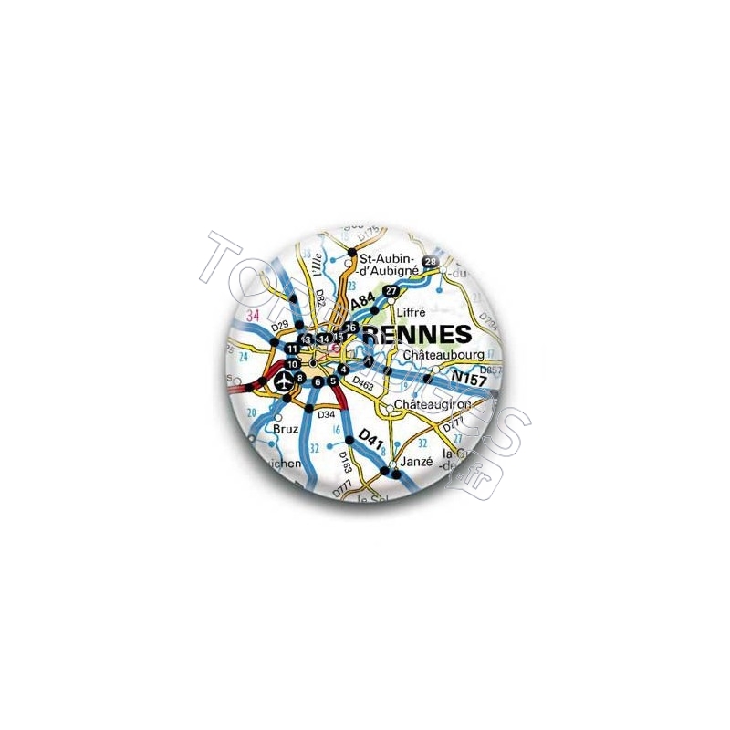 Badge GPS Ville de Rennes